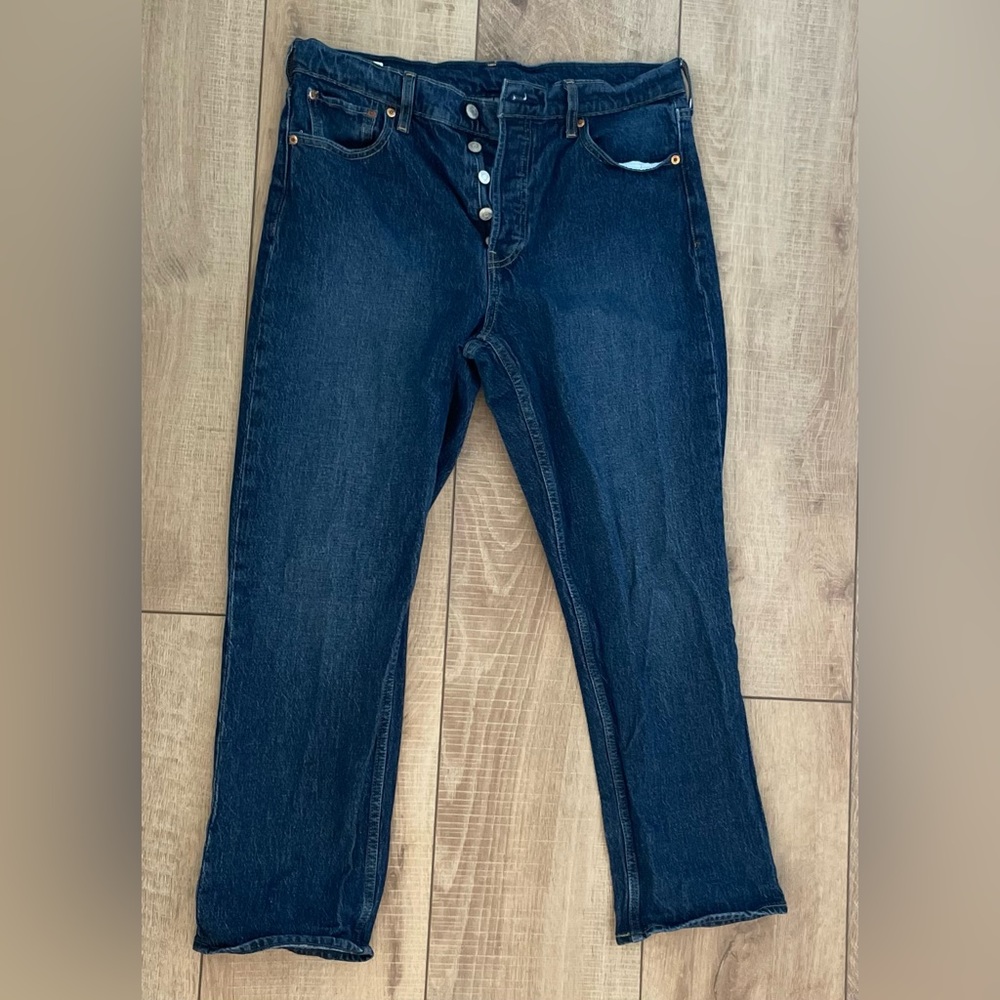 Gap High Rise Cheeky Straight w/ Washwell, 31R